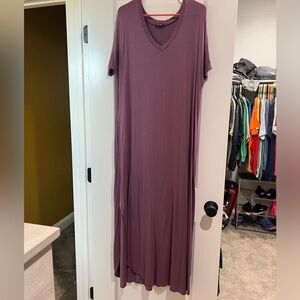 Purple Maxi Dress